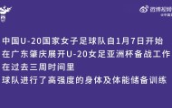 视频回顾 | U20女足在广东省肇庆市肇庆新区体育中心集训